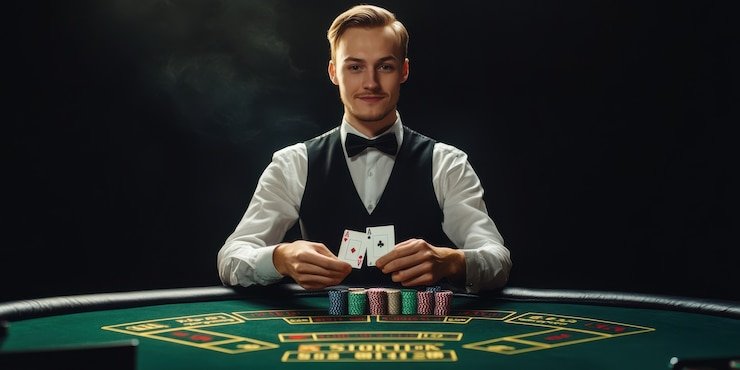 Antarmuka aplikasi homeplay77 menampilkan halaman login dan menu utama dengan opsi live-dealer dan slot games